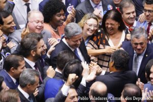 Deputado Arthur Lira Presidente reeleito na Câmara dos Deputados